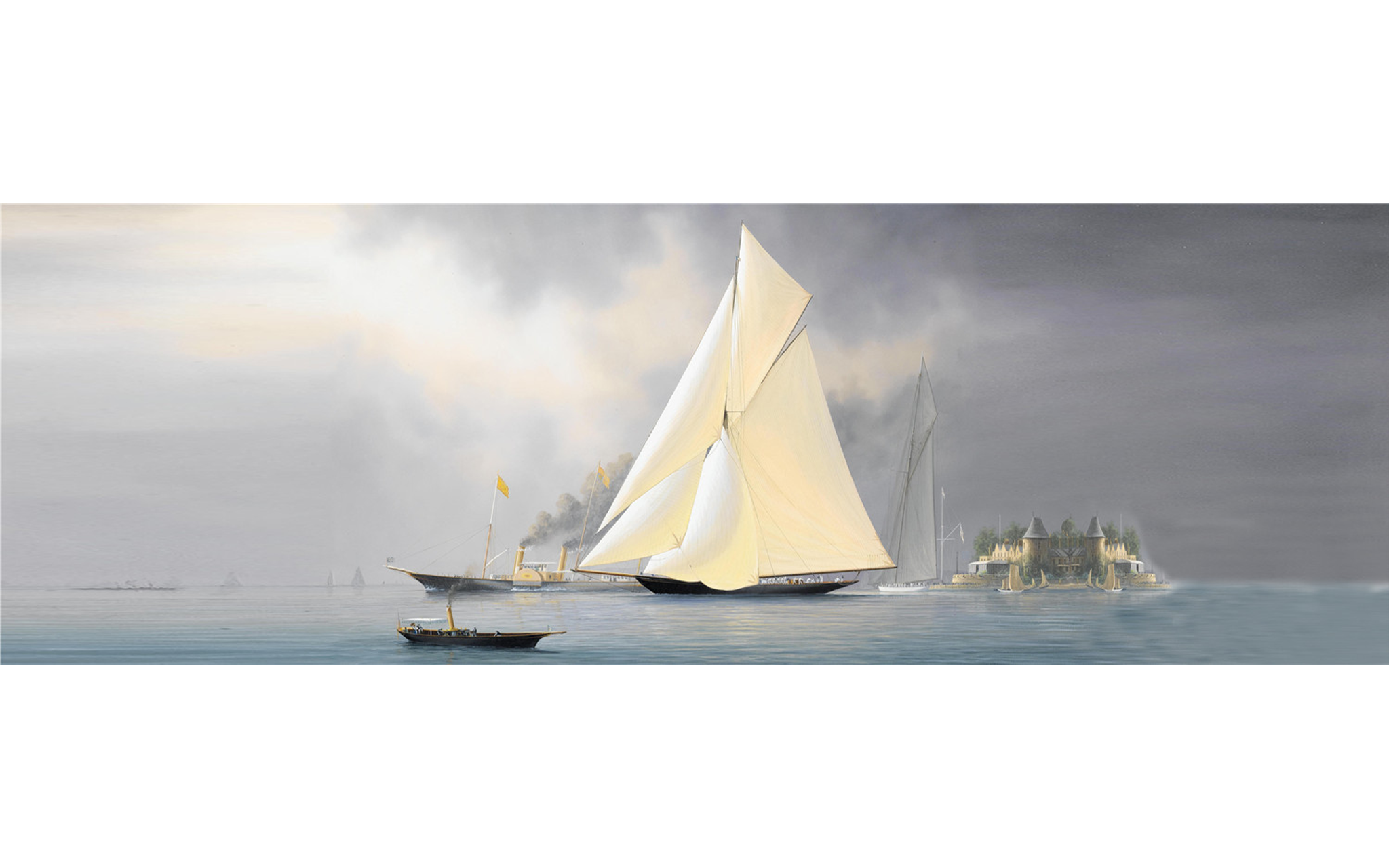 The White Sailboat