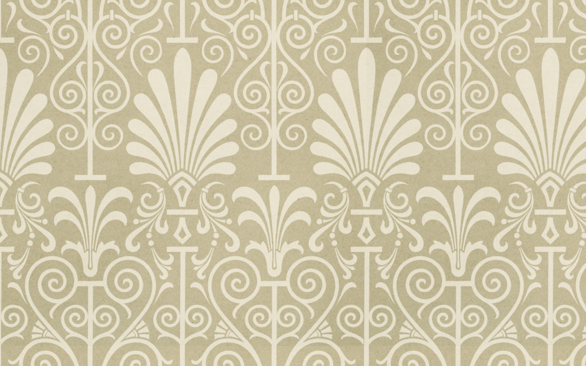 Ethnic Pattern Beige BG Seamless