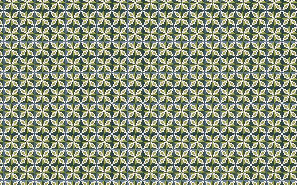 Geo Polygon Green BG Seamless