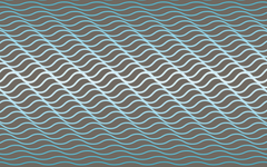 Gradient Waves Pattern Gray BG Seamless