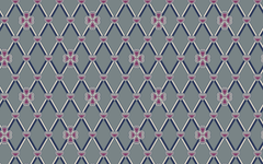 Purple Heart Pattern Gray BG Seamless